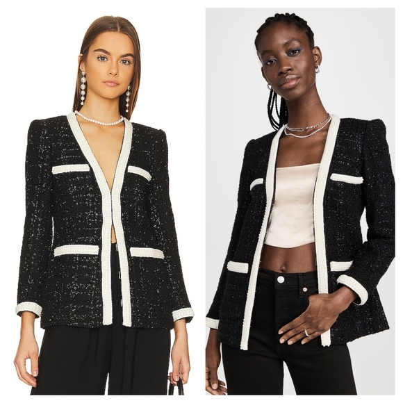 Veronica Beard Jackets & Blazers - Veronica Beard 8 Kemsley Evening Jacket Blazer Black